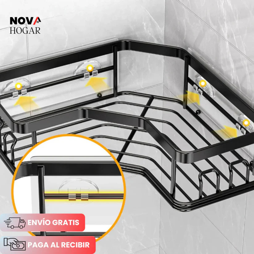 BathRack™ Pack x5 Organizador de Baño Premium