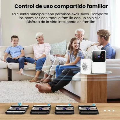Timbre inteligente M8 PRO Con camara ¡Alta Seguridad! ✅